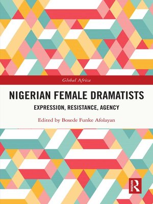 cover image of Nigerian Female Dramatists